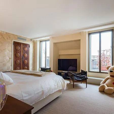 Apartment New Rbnb Eiffel Tower Rooftop 360 Terrace View And Parking Paris
