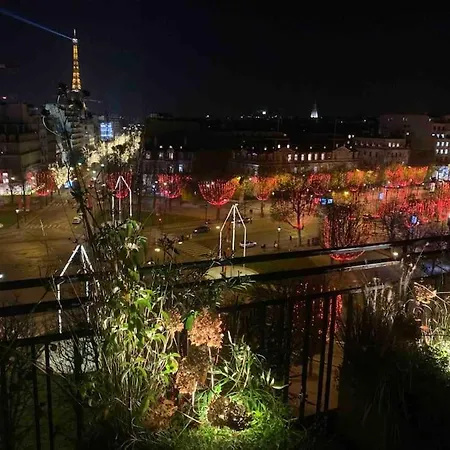 Apartment New Rbnb Eiffel Tower Rooftop 360 Terrace View And Parking